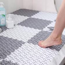 Tersedia berbagai ketebalan, motif & bentuk. Karpet Kamar Mandi Anti Slip Bahan Pvc Ukuran 25 25 1cm Alas Lantai Anti Licin Bongkar Pasang Lazada Indonesia