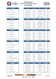 Après les débordements survenus samedi lors de la finale de la coupe de france de football dans un stade de france pourtant. Le Calendrier De L Euro 2016 Euro 2016 Football