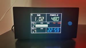 Split, single, virtual ground, etc. Digitales Qro Swr Und Power Meter Dm2rm German Amateur Radio Station