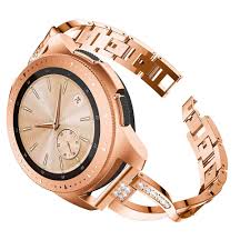 Das angebot von hochwertigen produkten sowie der bestmögliche service stehen bei handyhuellen.de an erster stelle. Ersatz Armband Fur Samsung Galaxy Uhr 42mm 20mm Edelstahl Smart Armbander Fur Samsung Galaxy Uhr Kristall Neue Watchbands Aliexpress