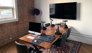 Podcasting Studio We Edit Podcasts In 2020 Podcast Studio Recording Studio Design Music Studio Room