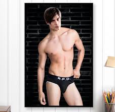 Leon Kennedy Pin-up Art Print • 11x17in Poster • Sexy • Thirst Trap • Smut  - Etsy Hong Kong