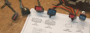 Plug in the corresponding connections from the. Hc 8793 Yj Jeep Hardtop Wiring Free Diagram