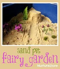 Sand Pit Fairy Garden Small Worlds Play Small World Play Fairy Garden Sand Play