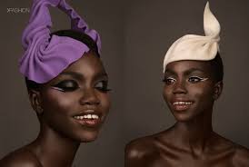 Fave Magazine Photography by Mike Ruiz Headpieces by Penny Chu  www.chuchuny.comModel Nyamuoch Girwath with Fenton ModelMakeup by Eliza  Davila (5)