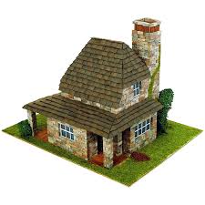 Işıklı ev maketi nasıl yapılır? Domus Country 2 Tas Ev Maketi N 40042 5734740 Guven Sanat