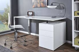Produktinformationen & textilangaben die ausziehplatte bietet zusätzliche arbeitsfläche. Design Schreibtisch Hochglanz Weiss Chrom 160cm Dunord Design