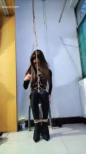 Self bondage hanging