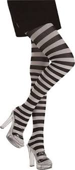 Black And White Striped Tights Adult Black And White Striped Tights Black Adult Tights Striped Tights Striped Stockings