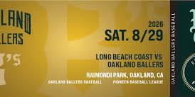 Long Beach Baseball Club at Oakland Ballers