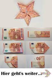 Folgende geldscheine habe ich schon für dieses herz zum falten verwendet: Einen Stern Aus Banknoten Falten Tutorial Anleitung Geschenke Verpacken Geld Geldgeschenke Selber Basteln Geldgeschenke Hochzeit Basteln
