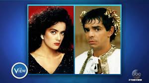 A page for describing creator: Salma Hayek Eugenio Derbez On Trump S Wall Sexy Spanish Translations The View Certified Bootleg