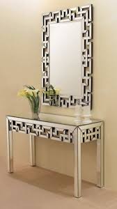 Wifey wanted a console table for the hall. China Factory Price Home Mirrored Cabinet Crystal Console Table Set China Table Console Table