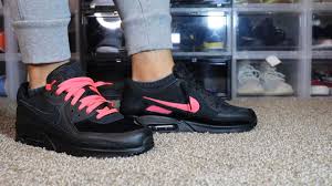 Air Max 90 Infrared Blend On Feet How To Style Youtube
