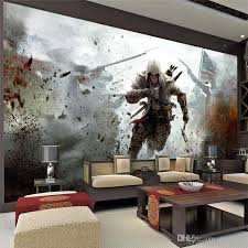 Game View Wall Mural Assassins Creed Photo Wallpaper Hd Wall Stickers Silk Poster Living Room Bedroom Children S Room Free Sh Mural Wallpaper Mural Wall Murals