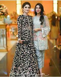 Much of the pakistani wedding tradition stems from indian traditions, so you may find some similarities. Bridal Sister And Friend Beautiful Dresses For Women Indian Bridal Outfits Pakistani Bridal Dresses