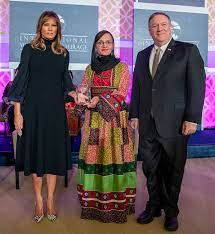 Ghafari is a global engineering architecture process design consulting and construction services firm driven to understand and meet the distinct needs. Datei Secretary Pompeo First Lady Melania Trump And Zarifa Ghafari Pose For A Photo 49619393902 Jpg Wikipedia