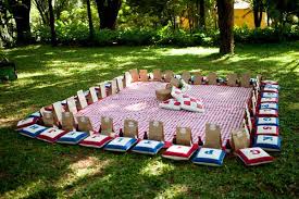 Resultado de imagem para decoração simples para picnic