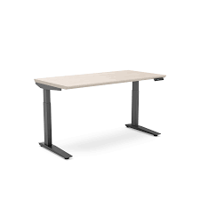 Work in style on a modern tempered glass desk top finished with rounded edges for superior safety, comfort, durability, and elegance. Floyd Home The Standing Desk