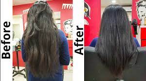 Maybe you would like to learn more about one of these? V Shape Haircut 2018 Advance Youtube