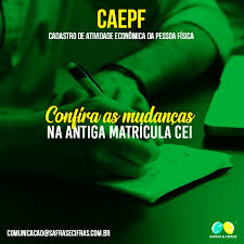 O Que E Caepf Cadastro De Atividade Economica Da Pessoa Fisica Tv Gc