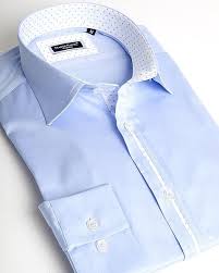 Dress Shirt For Men By Franck Michel Riviera Blue Mens Shirt Dress Mens Shirts Casual Shirts For Men