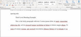 They should never be used to compensate for poor structure or to explain an underdeveloped idea. Examples Of Second Level Headinh Essay Subheadings Example Essay Writing 3 1 The Good 3 2 The Bad 3 3 The Ugly 3 4 The Smart 3 5 The Stupid Ji Greco