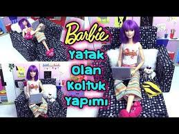 barbie oyuncak bebek ranza yapimi kendin yap barbie evi esyalari oyuncak yap youtube barbie barbie bebekler bebek yataklari