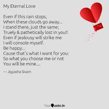 Check spelling or type a new query. Quotes About Eternal Love