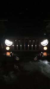 Redrock 4x4 Jeep Wrangler Angry Eyes Headlight Conversion Matte Black J100733 07 18 Jeep Wrangler Jk Black Jeep Black Jeep Wrangler Jeep Wrangler