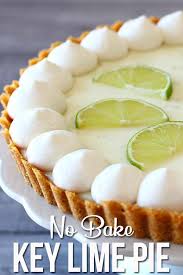 Super Easy No Bake Key Lime Pie Using Condensed Milk Makes The Texture Of The Key Lime Fillin Key Lime Pie Recipe No Bake Key Lime Pie Sweet Recipes Desserts
