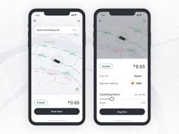 Parking App Navigation Design Car Navigation Navigation