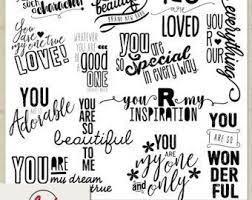 Digital And Printable Overlay Word Set Art Instant Download All You Need Is Love Png Images Scrapbooking Personal Use Only In 2021 Digital Word Art Word Art Digital Word