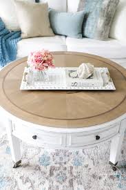 Delicate roses rub on transfer 3 sheets 6 x 12. Coastal Style Coffee Table Makeover With Stain And Paint Artsy Chicks Rule