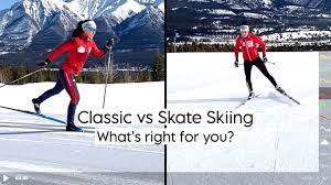 In this series of videos, peter from mcbike and sport in smithers covers how to begin skate skiing and drills for progressing. Classic Vs Skate Skiing What S Right For You Youtube