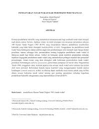 Please copy and paste this embed script to where you want to embed. Pdf Pendaftaran Tanah Wakaf Dari Perspektif Perundangan