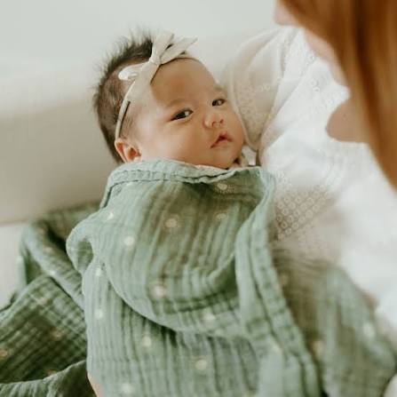 Sage Swaddle Blanket