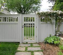 A Spacious And Secure Backyard Is A Standard Fixture Throughout America S Neighborhoods Most Homeowners Use T Wood Fence Design Fence Design Backyard Fences