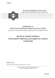 Kerja kursus ini wajib dilaksanakan oleh calon stpm, iaitu calon sekolah kerajaan, calon sekolah banttuan kerajaan,c alon sekolah swasta dan calon persendirian individu sebagai sebahagian. Contoh Kerja Kursus Pengajian Am Tema Sosial Dan Budaya Pendidikan