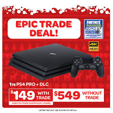 Shop in store or online: Eb Games Australia On Twitter Start The Week Off Right And Grab A Playstation 4 Pro For Only 149 When You Trade Your Playstation 4 Slim And 2 Eligible Games See Instore
