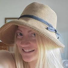 Women's Wide Brim Straw Hat, Sun Hat