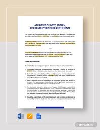 This will include key elements like certificate number, owner of the share, date of purchase, and other details that may be used for future reference. Free 6 Sample Stock Certificate Templates In Google Docs Ms Word Pages Pdf