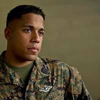 U.S. Marine Corps Sgt. Joshua Sheets, civil affairs,