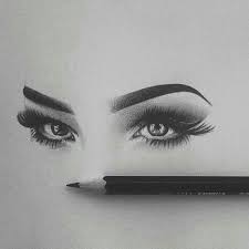 Ik Vind Dit Heel Erg Mooi Gemaakt Omdat Het Simpel Is Maar Wel Erg Realistisch Voor Mijn Idee Zouden 2 Ogen Ook Wel M Ogen Tekenen Oog Tekeningen Oog Tekening