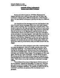 Analysis Of Baz Lurhmann S Romeo And Juliet Prologue A Level English Marked By Teachers Com