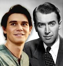 The late actor Jimmy Stewart (It's a Wonderful Life) will be portrayed by  actor KJ Apa (Riverdale) in the upcoming biopic "Jimmy". The movie will  examine Stewart's personal story of heroism, faith,