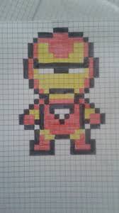 Les Brico D Elo Dessin Sur Petit Carreaux Dessin Pixel Pixel Art