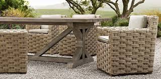 Belgian Trestle Weathered Teak Restoration Hardware Restoration Hardware Outdoor Outdoor Furniture Sets Outdoor Rooms
