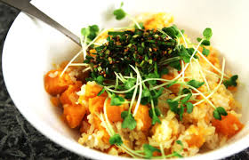 Sweet Potato Rice Goguma Bap Recipe Sweet Potato Rice Maangchi Recipes Korean Sweet Potato