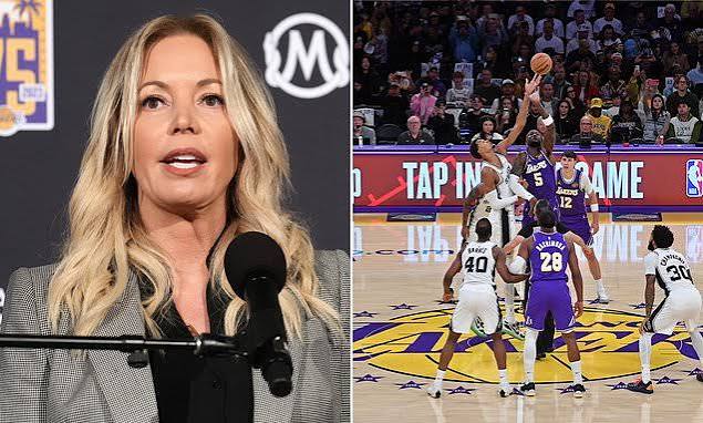 Lakers owner Jeanie Buss blasts 'devious' siblings and launches legal action to stop her family's $12.5bn sale of beloved NBA team | Daily Mail Online